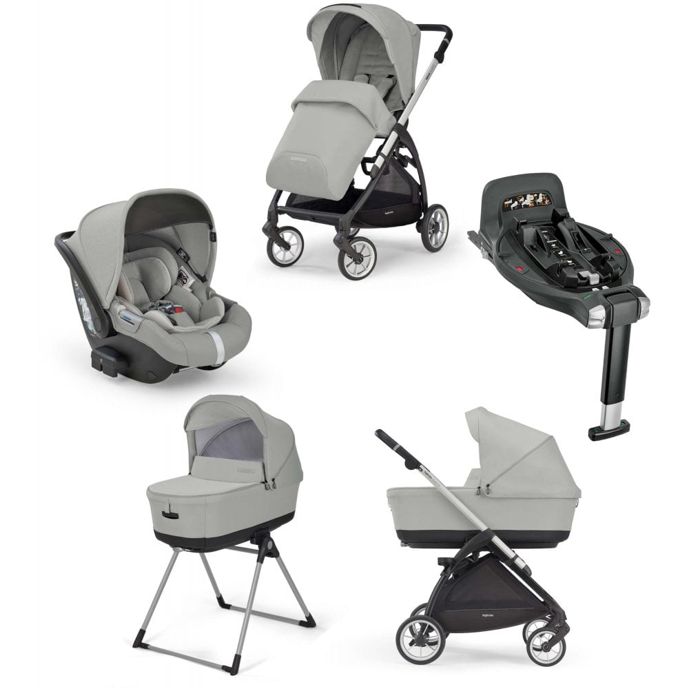 Inglesina Electa Travel System Greenwich Silver At W H Watts Pram Centre